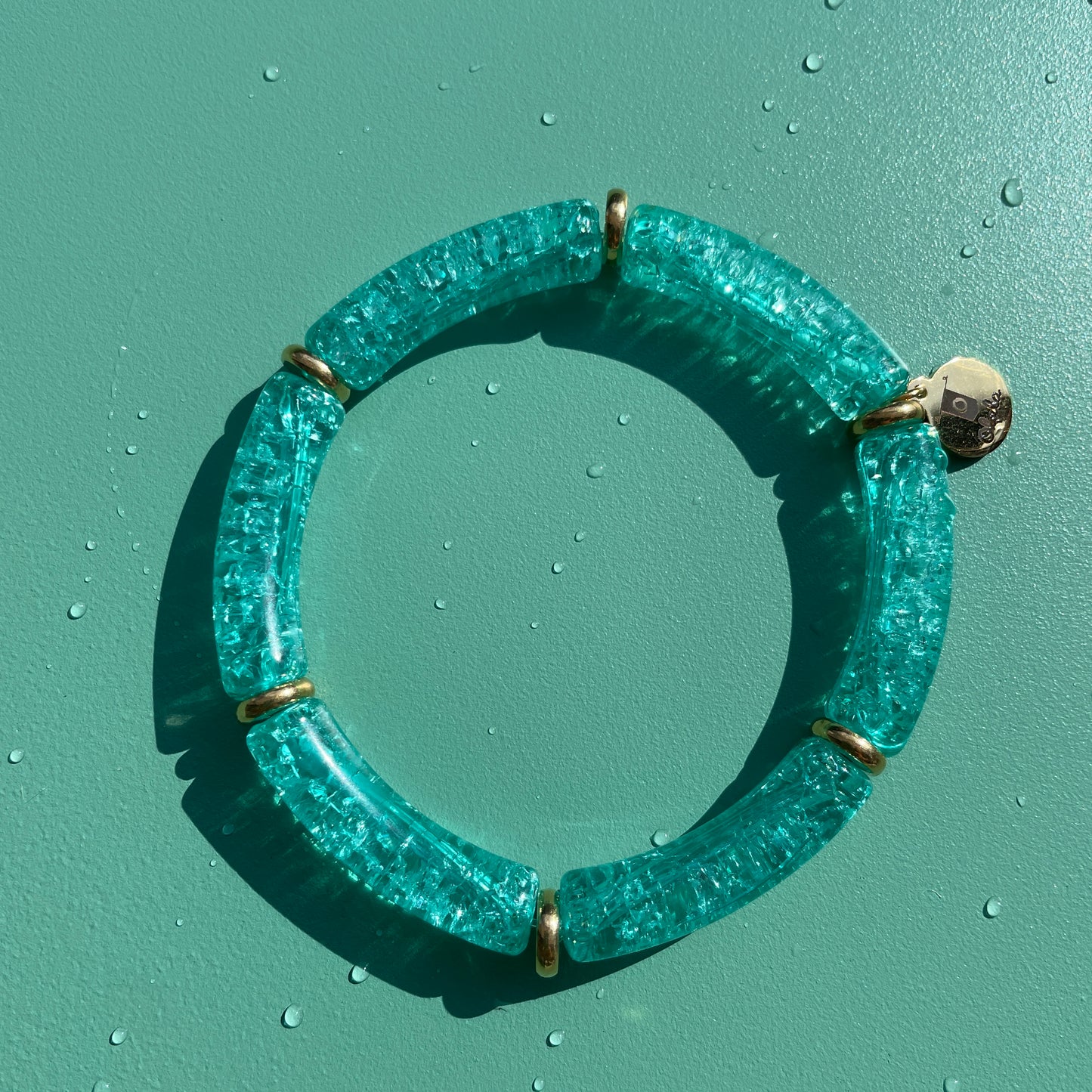 Bracelet en acrylique et acier